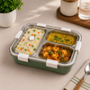 Little Osaka Stainless Steel Lunch Box 3-Compartment with Cutlery