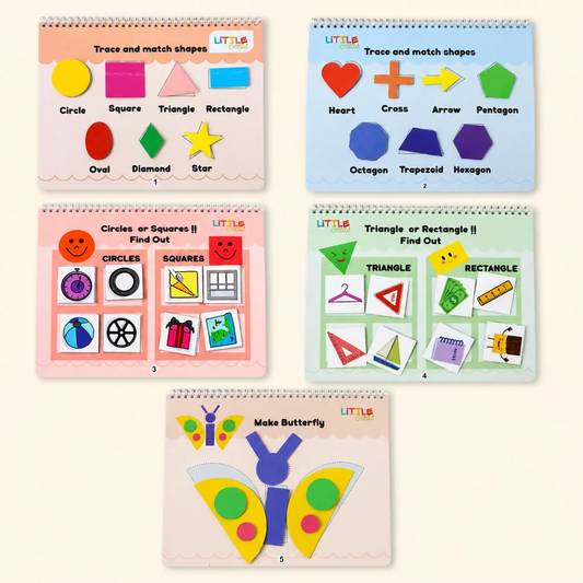 Little Seeds Interactive Velcro Quiet Book | Play & Learn