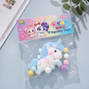 Magical Unicorn Squish Toy | Soft Sensory with Pom-Poms