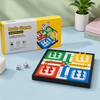 Magnetic Ludo Game for Kids | Portable Folding Board Game with Magnetic Pieces