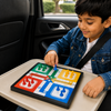 Magnetic Ludo Game for Kids | Portable Folding Board Game with Magnetic Pieces