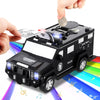 Police Cash Truck Password Piggy Bank - Fingerprint Touch