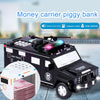 Police Cash Truck Password Piggy Bank - Fingerprint Touch