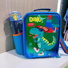 Kids’ cool 3D cartoon lunch box bag with shoulder strap for school.