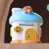 Mushroom House Piggy Bank – Cute Animal Coin Saving Box