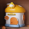 Mushroom House Piggy Bank – Cute Animal Coin Saving Box