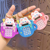 Mini Kawaii Calculator Keychain