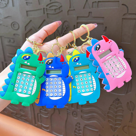 Mini Kawaii Calculator Keychain