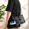 Mini Mesh Duffle Bag Coin Pouch with Keychain | Tiny & Cute