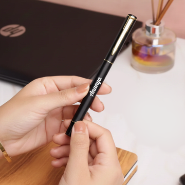 Stylish Metal Pen with Gold Finish – Perfect Corporate Gift