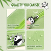 Kawaii Panda Student Tote Bag with Detachable Pencil Pouch | Large Capacity Study Bag