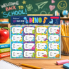 3D Dino Book Labels | Name Stickers