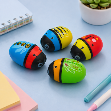 Beetle Pencil Sharpener for School & Birthday Return Gifts