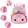 Cute Pink Dinosaur Kids School Bag