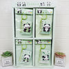 Mini Panda Magnetic Snap Coil Notebook Keychain