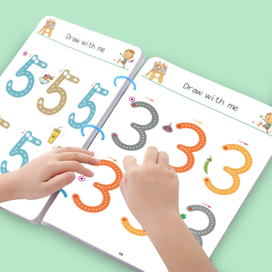 Reusable 64-Page Erasable Pen Control Training Kit