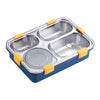 Tokyo Buffet Stainless Steel Lunch Box 4-Grid with Soup Bowl - 1000ml