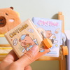 Capybara Mini Diary with Lock | Kids Pocket Notebook