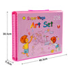 208-Piece Super Mega Art Set with Drawing Board