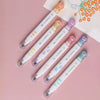 Cat Paw Double-Sided Highlighters – 6 Pens, 12 Colors