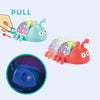 Creative Pull-String Glowing Ladybug Toy