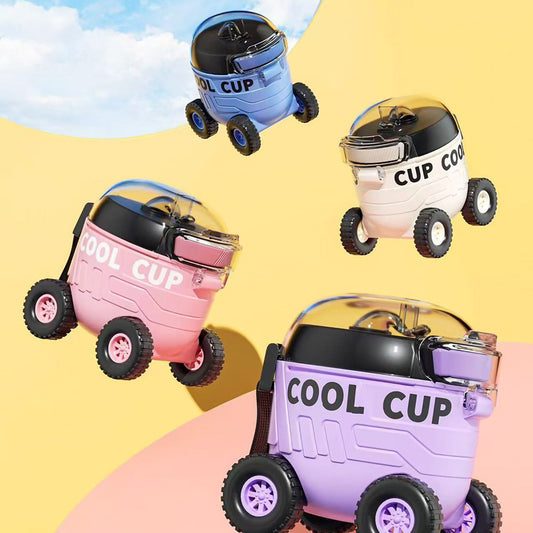 Cool Cup – 2-in-1 Water Bottle with Rolling Wheels