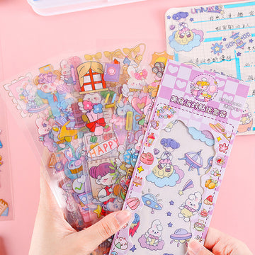 Cute & Aesthetic Girl Stickers for Crafts & Decor