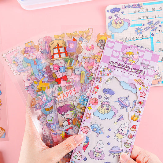 Cute & Aesthetic Girl Stickers for Crafts & Decor