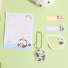 Cute Panda Puddle Sticky Notes