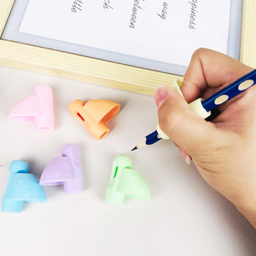 Set of 2 Ergonomic Silicone Pen - Pencil Grips