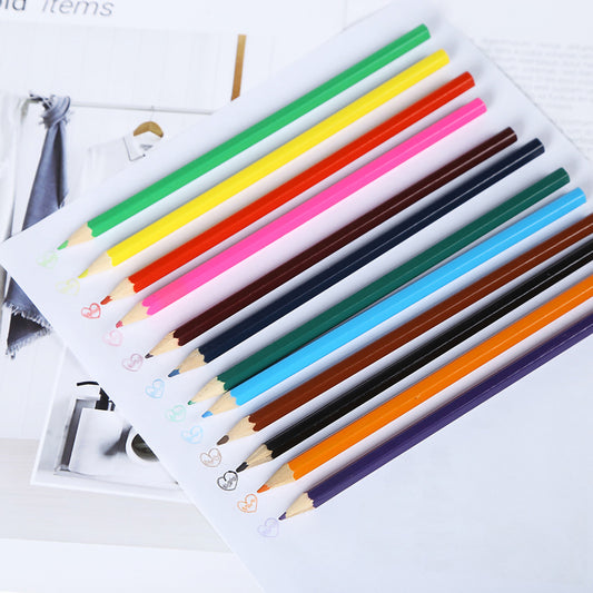 Cute Cartoon 12-Color Pencil Set