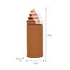 Ice-Cream Silicone Soft Zipper Pencil Case | Pouch