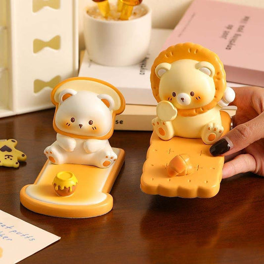 Creamy Bakehouse Buddies Phone Holder | Cute Desk Buddy