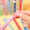 Fun & Functional 3D Push-Pull Sliding Pen-Shaped Erasers