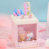 Cute Pastel Pen Holder Desk Organizer