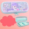 Kids' Magical Quicksand Unicorn Mermaid Pencil Case