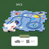 Motor Trolley Puzzle Game (Space Series - 5 Pcs Set)