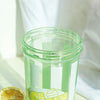 3D Ice Cream Swirl Tumbler with Straw - 500ml