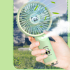 Kawaii Panda Rechargeable Spray Fan | Kids Summer Travel Water Mist Fan