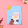 Adorable "Meow" Cat Claw Sticky Memo Pad