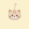 Silicone Kitten Coin Pouch with Hanging Strap