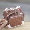 Scented Silicone Biscuit Notebook Keychain