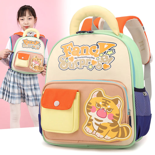 3D Cartoon Lightweight Premium School Bag