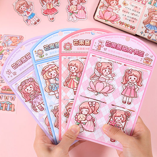 i'm Mango Jam 4 in 1 Magnetic Bookmark Set