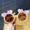 Cute Mouse Ear Kids Sunglasses with Bow & Hearts