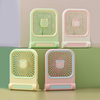 Breezy Bubbles Cute Rechargeable Desk Fan | 3-Speed Portable