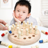 Wooden Memory Chess Game 🧠 – Montessori Brain Boost for Kids
