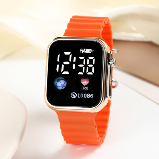 Square LED Digital Wrist Watch | Band