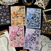 Aesthetic Floral & Butterfly Scrapbook Decor Stickers