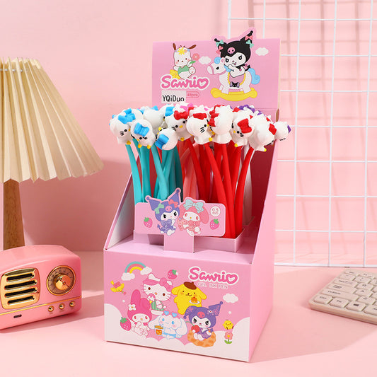 Kawaii Kitty Flexible Gel Pen